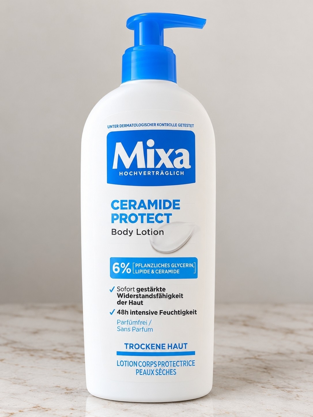 Ceramide Protect Body Lotion — Hydrating Blue/White Pump